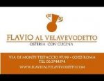 Logo Trattoria Flavio al Velavevodetto ROMA