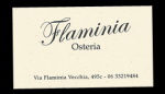 Logo Ristorante Flaminia Osteria ROMA
