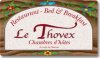 Logo Ristorante Le Thovex LA THUILE