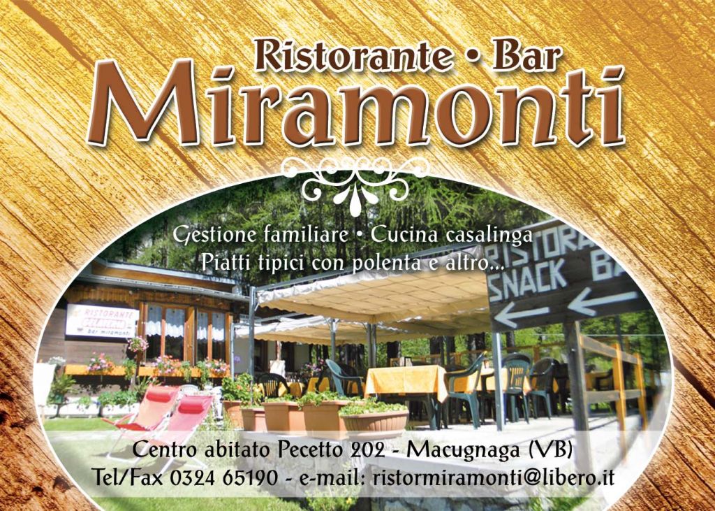 Dettagli Ristorante Miramonti