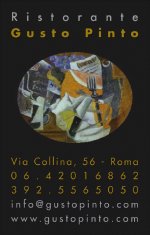 Logo Ristorante Gusto Pinto ROMA