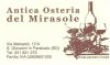 Trattoria/Osteria <strong> Antica Osteria del Mirasole