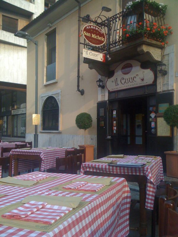 Dettagli Ristorante il Cuuc dell'Albergo San Michele