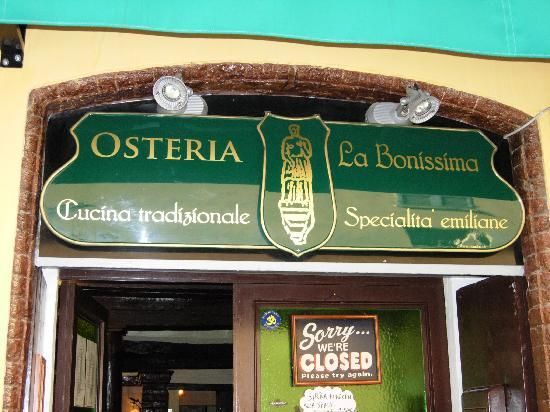 Dettagli Osteria La Bonissima