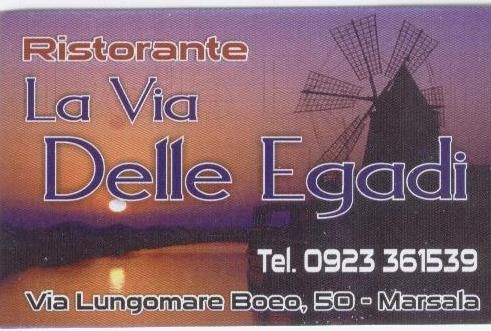 Dettagli Ristorante VIA DELLE EGADI