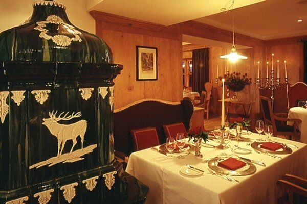 Dettagli Ristorante Dell'Hotel Rosa Alpina, Saint Hubertus