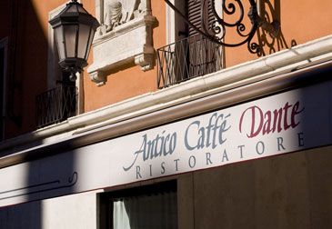 Dettagli Ristorante Antico Caffè Dante
