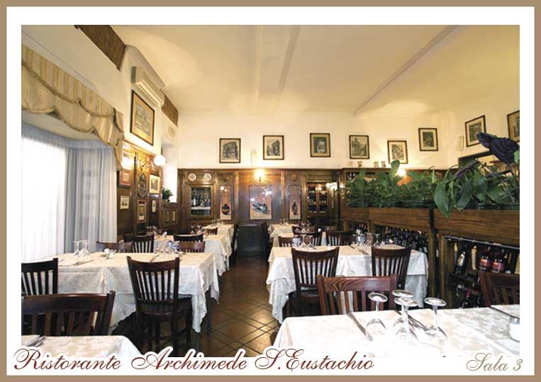 Dettagli Ristorante Archimede S. Eustachio