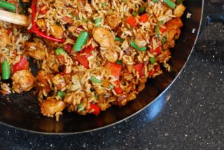 piatto di riso cucina thailnadese