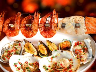 piatti di pesce e frutti di mare